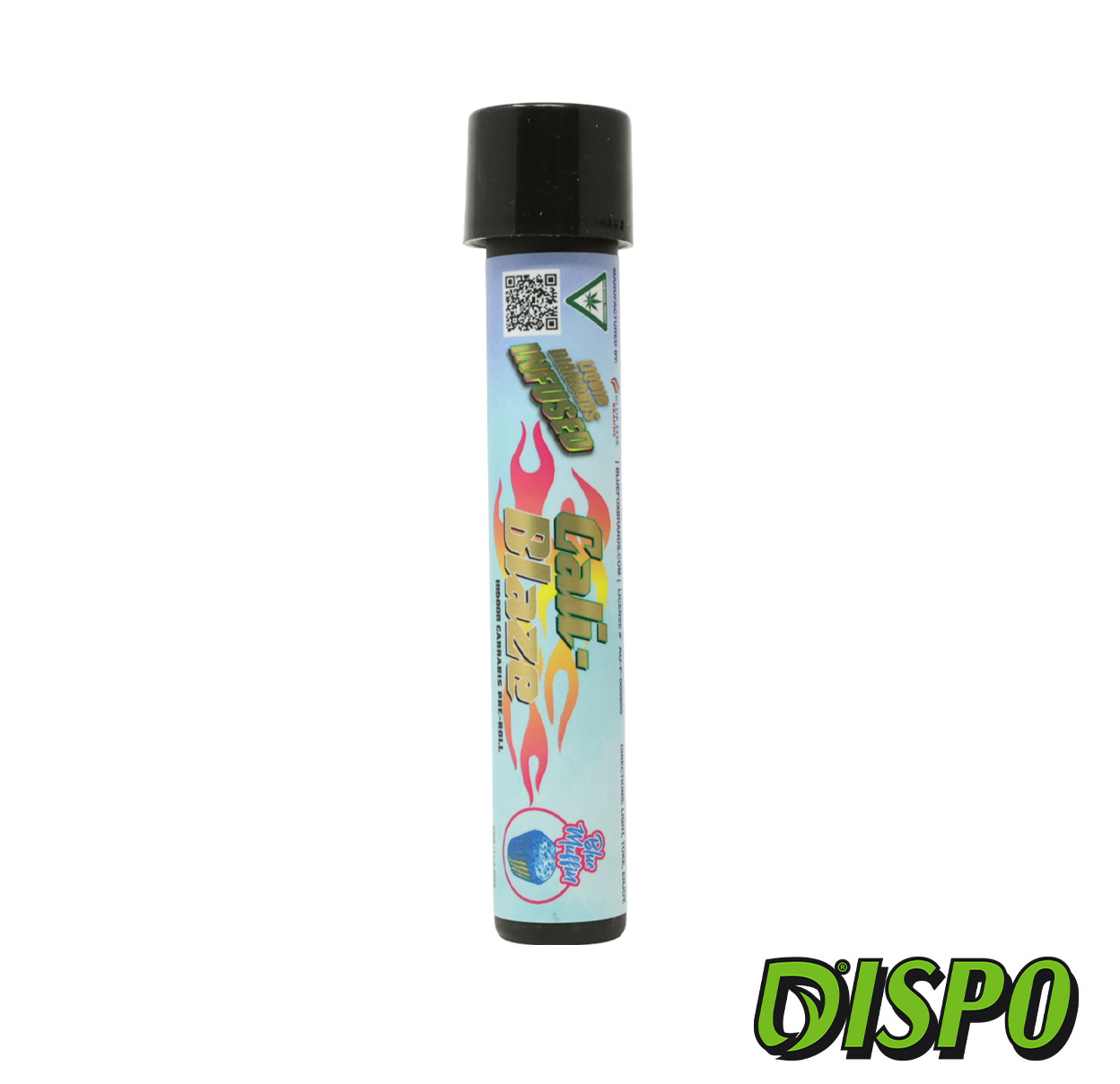 Photograph of product: Cali Blaze - Blue Muffin Infused Joint