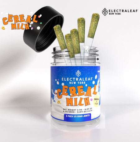 Photograph of product: Cereal Milk | 0.5g Pre-roll 5-pack