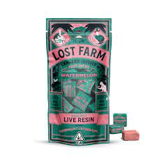 Photograph of product: Kiva Confections | Lost Farm Watermelon Gelato Chews | 100mg