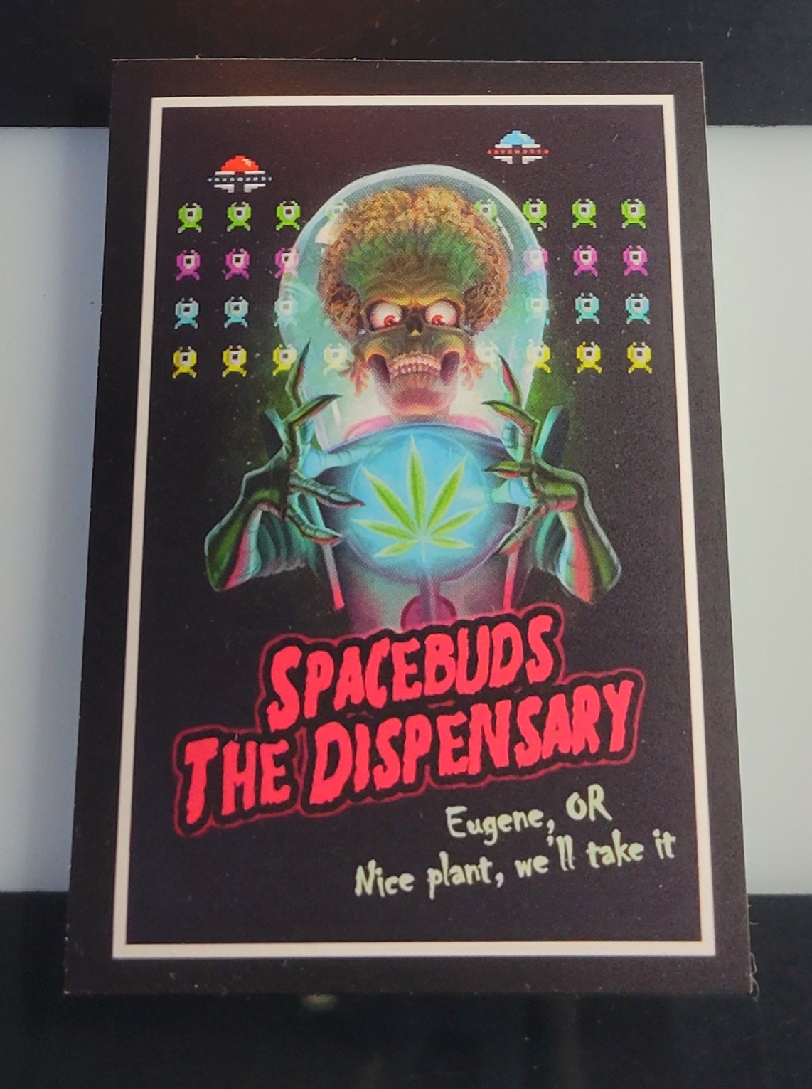 Photograph of product: Spacebuds - Sticker - Mars Attacks