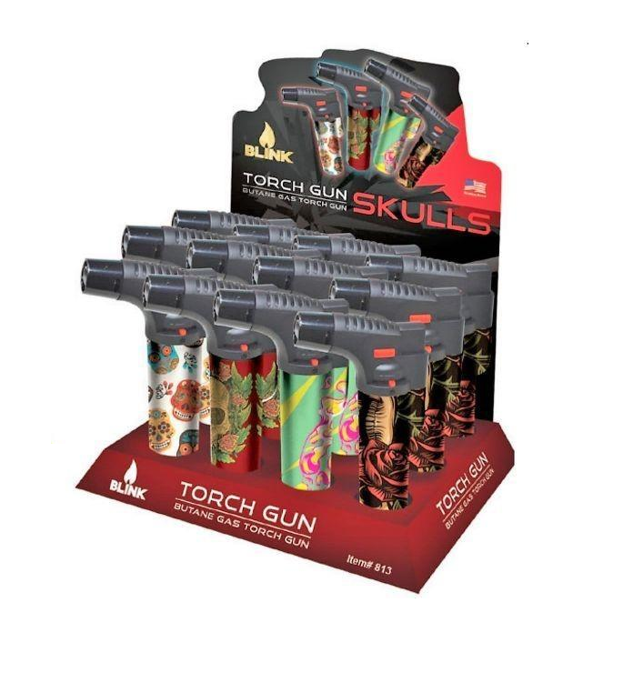 Photograph of product: Skull Theme Blink Torch