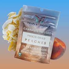 Photograph of product: Triple Phoenix Freeze Dried - Peaches - 200mg