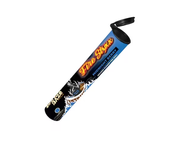 Photograph of product: Simpler Daze Fire Styxx Infused Pre-Roll | Midnight Berry