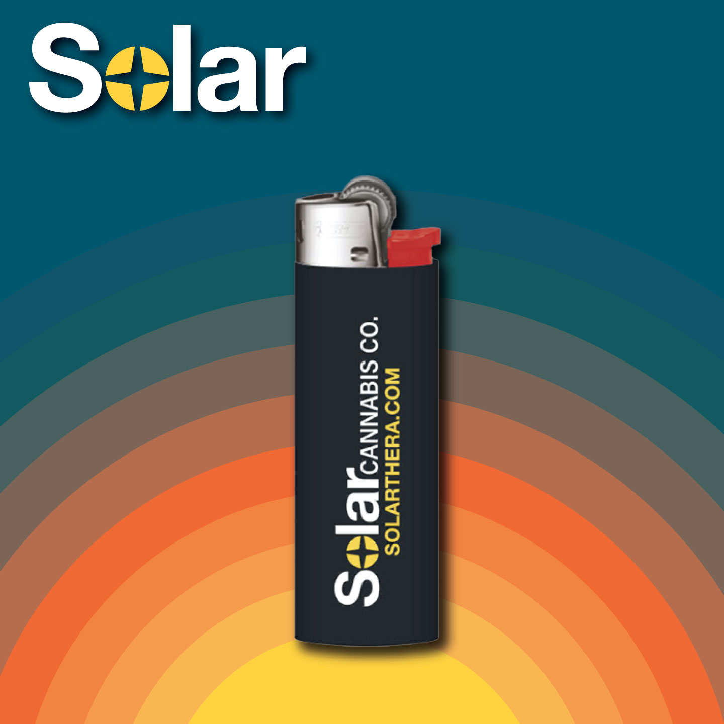 Photograph of product: BIC Lighter | Solar | Black