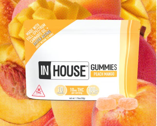 Photograph of product: Peach Mango | 10 Pack | 100mg