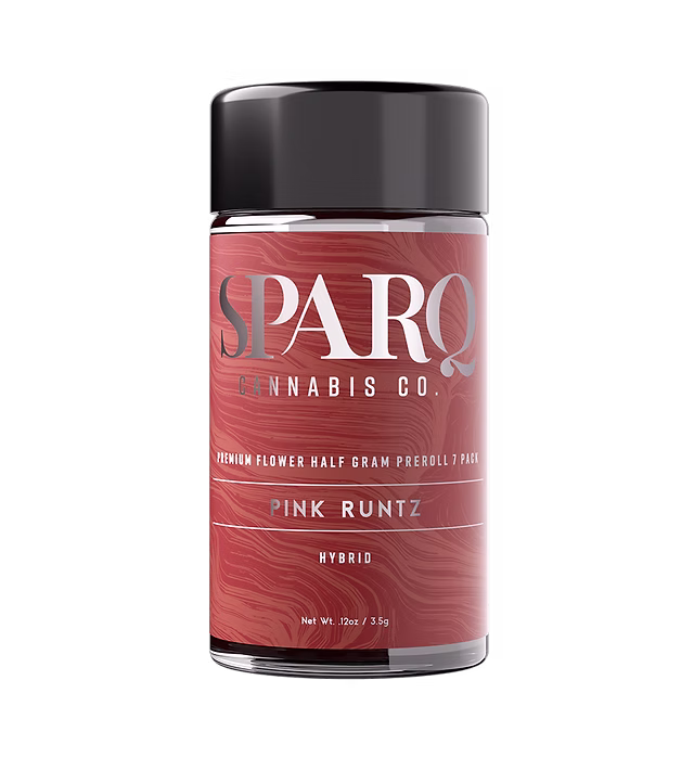 Photograph of product: Pink Runtz | 1g Pre-Roll | 7-Pack