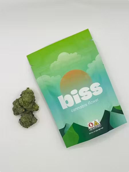 Photograph of product: BISS - Kush Mints - 3.5g - Flower