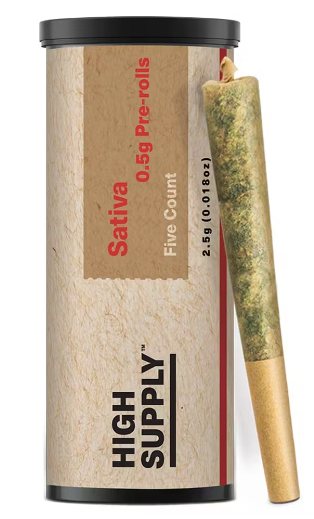 Photograph of product: McLaren - Pre-Roll 5pk - High Supply