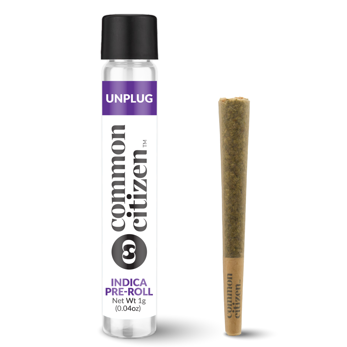 Photograph of product: Common Citizen - Purple Pop Pre-Roll 1g