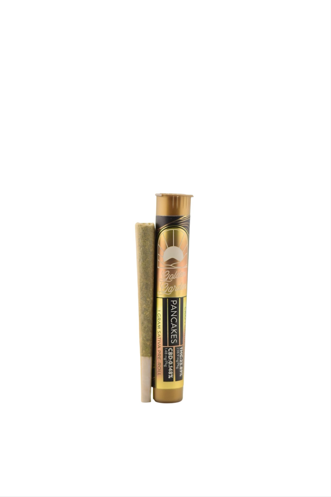 Photograph of product: Golden Garden | Pancakes | Single Pre-Roll