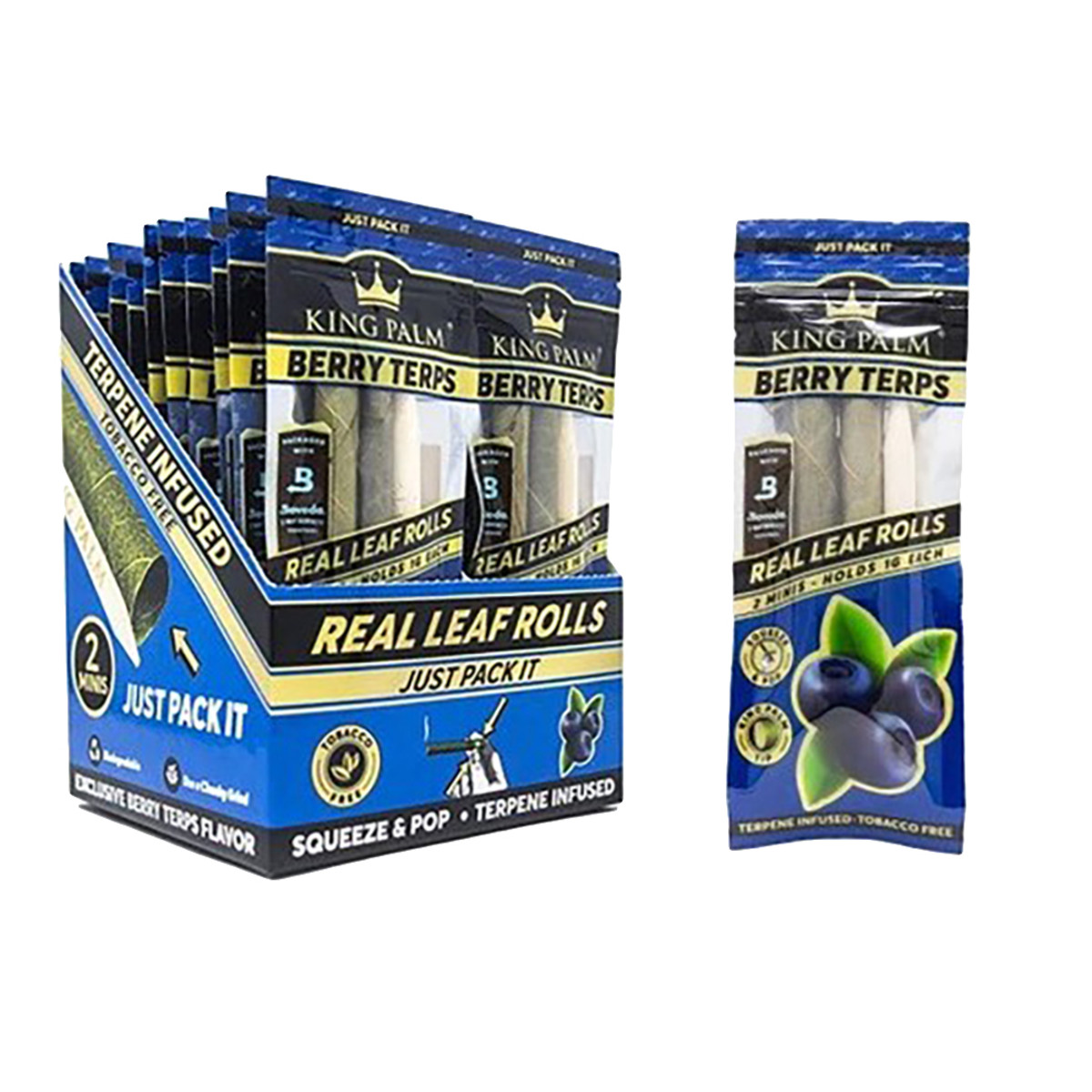 Photograph of product: King Palm Berry Terps 2pk
