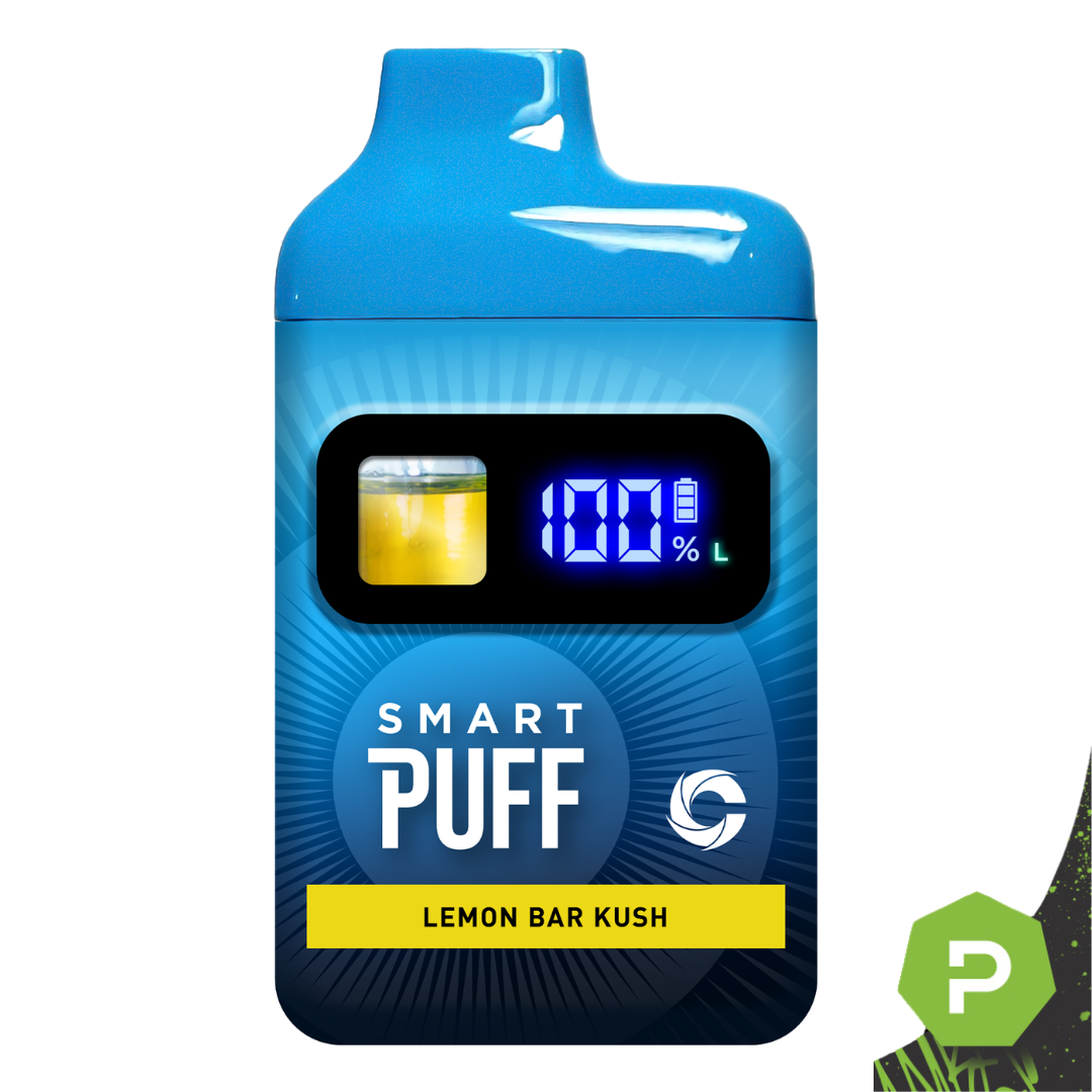 Photograph of product: Cannalicious | 1g Disposable SmartPuff | Lemon Bar Kush