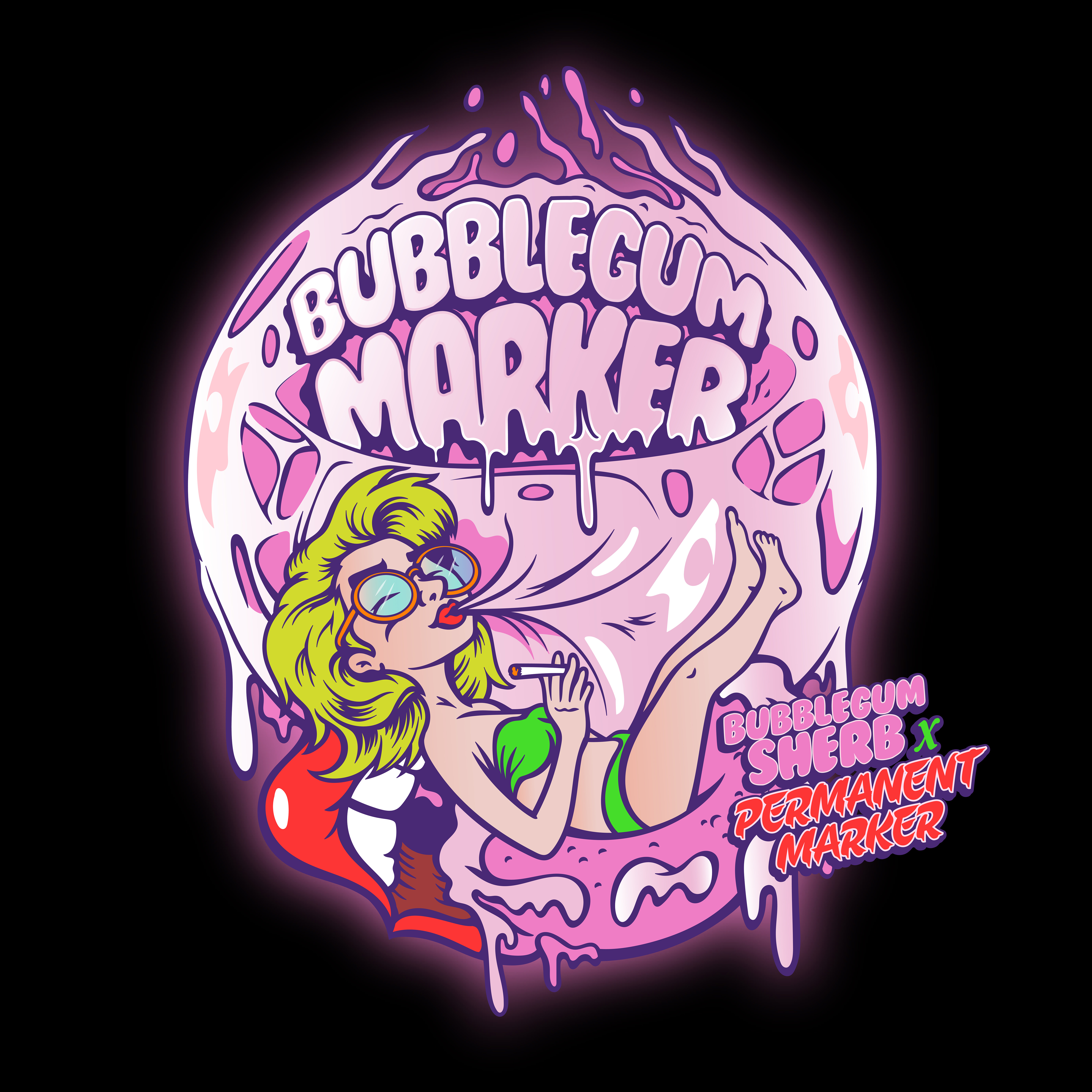 Photograph of product: 517 Premier Bubblegum au chocolat Infused Pre Roll