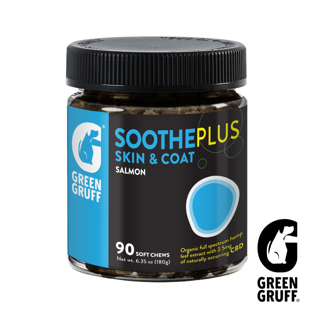 Photograph of product: Soothe Skin & Coat | 90ct Jar | CBD