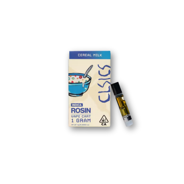 Photograph of product: Cereal Milk Live Rosin Cartridge [I]