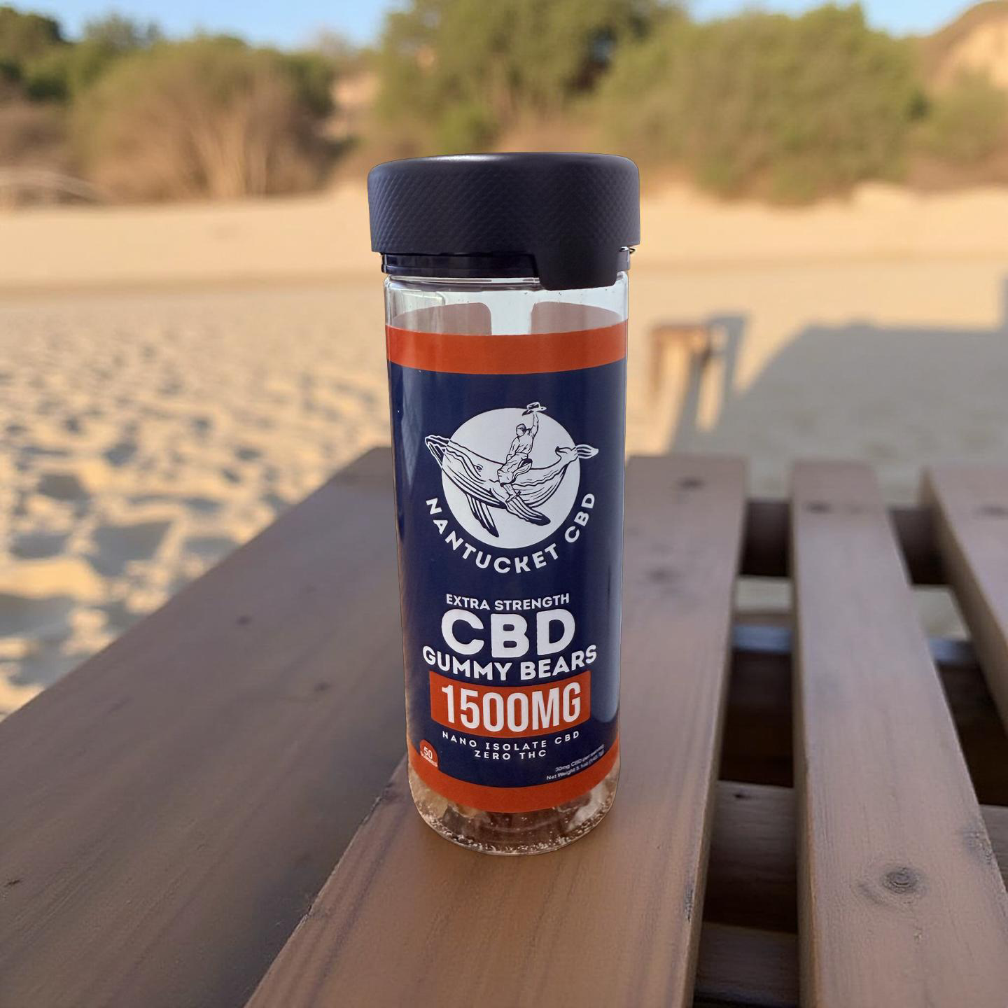 Photograph of product: CBD Gummy Bears- Nantucket CBD