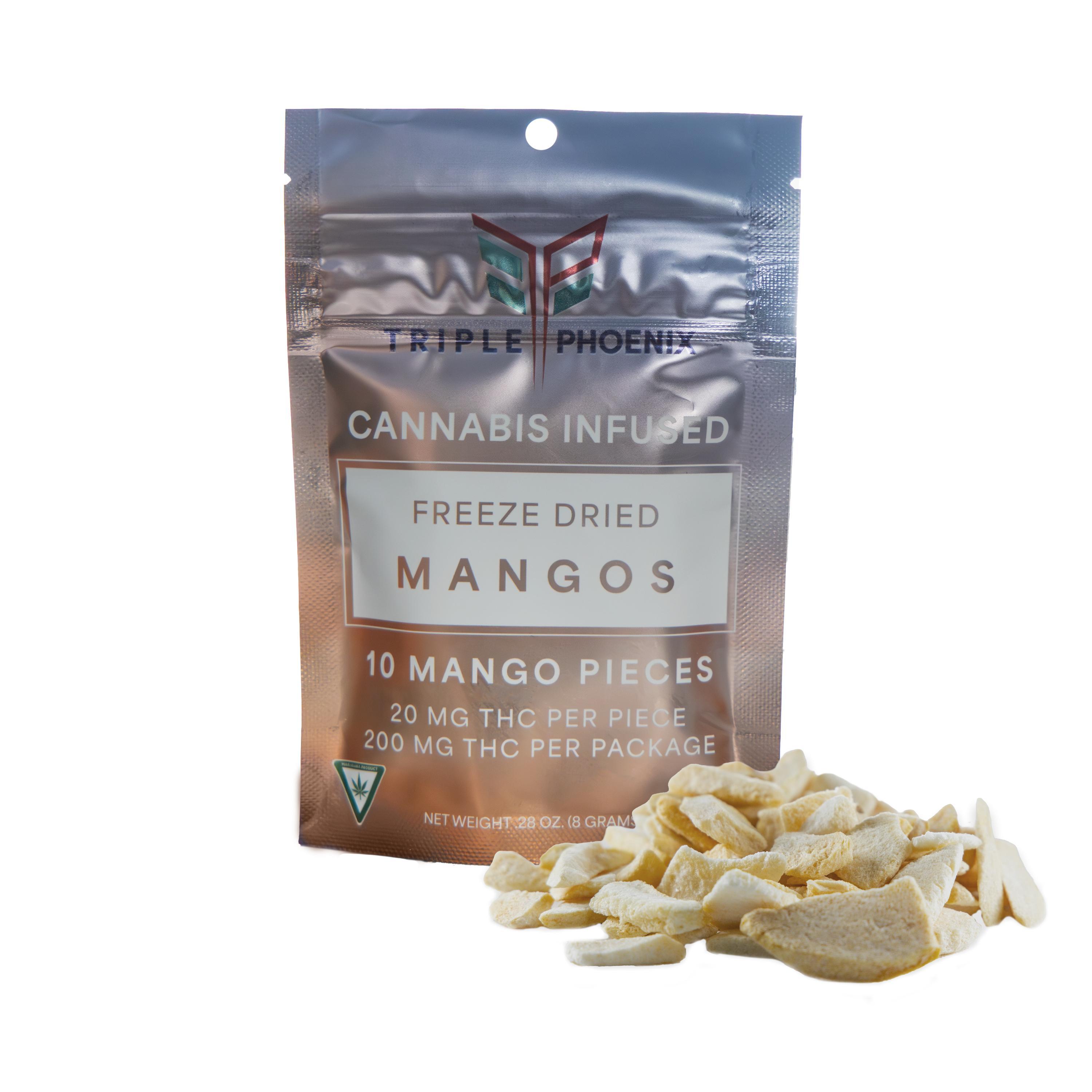 Photograph of product: Triple Phoenix 200mg | Freeze Dried Mango