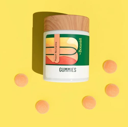 Photograph of product: Peach Nectarine 5:1 CBD Gummies 20mg (H) [4pk] - 