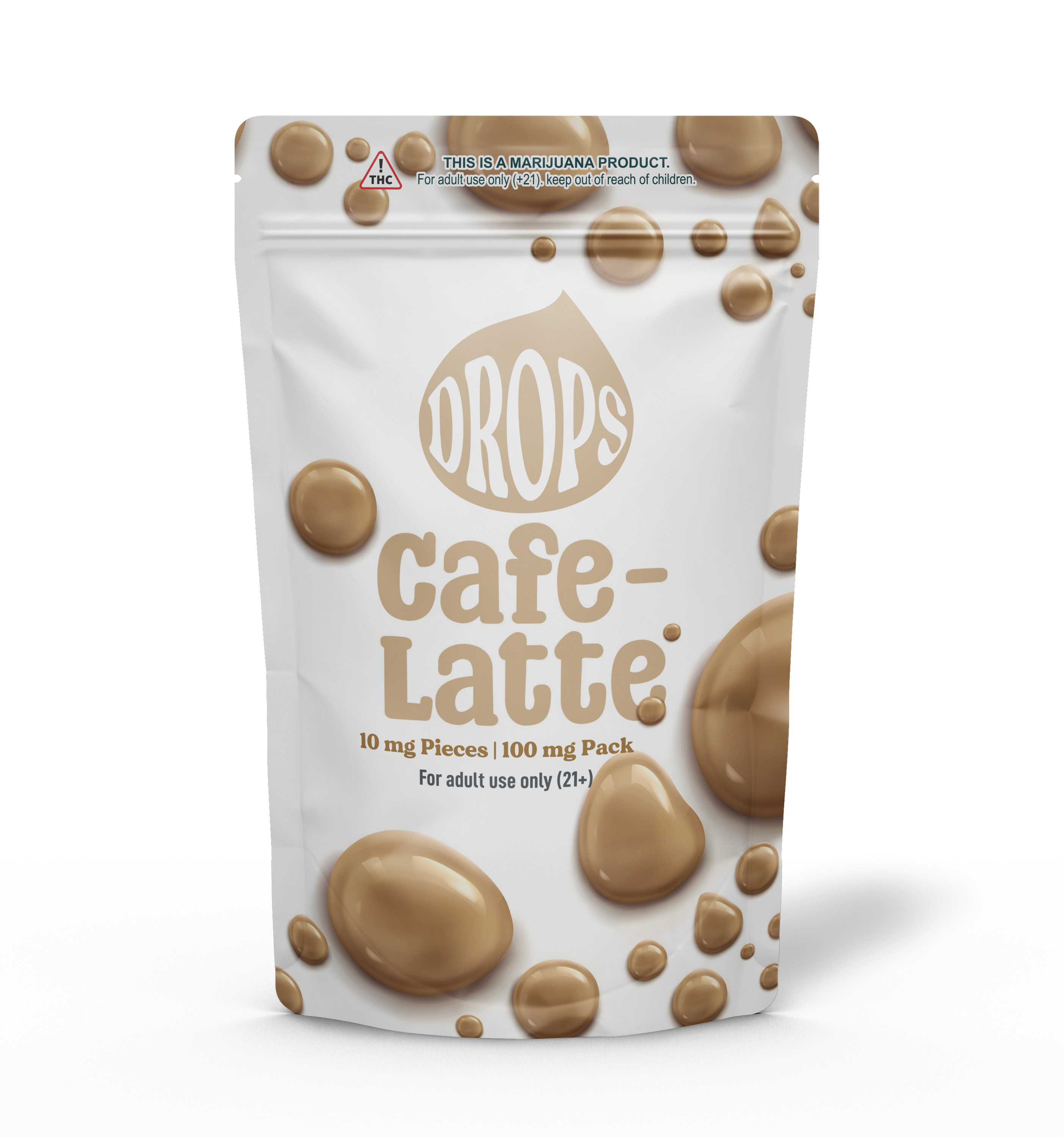 Photograph of product: Drops | Cafe Latte | 100mg [#194]