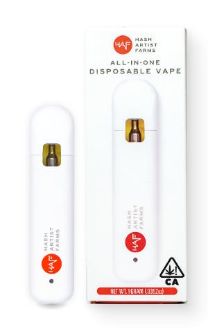 Photograph of product: Pineapple Fields Distillate Disposable 1g - 