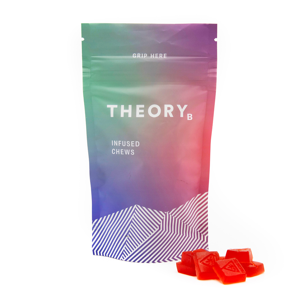 Photograph of product: THEORYb Raspberry Gummies (20pk)