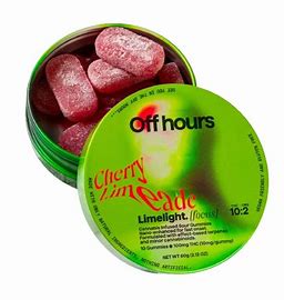 Photograph of product: Off Hours - Limelight Cherry Lime (TH-ouiV) - 10mg/10pk Gummies