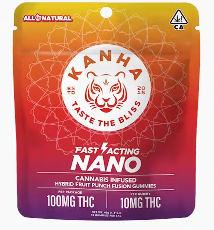 Photograph of product: KANHA | Fruit Punch Fusion | Gummies | 10-Pack (TAX INCLUDED)
