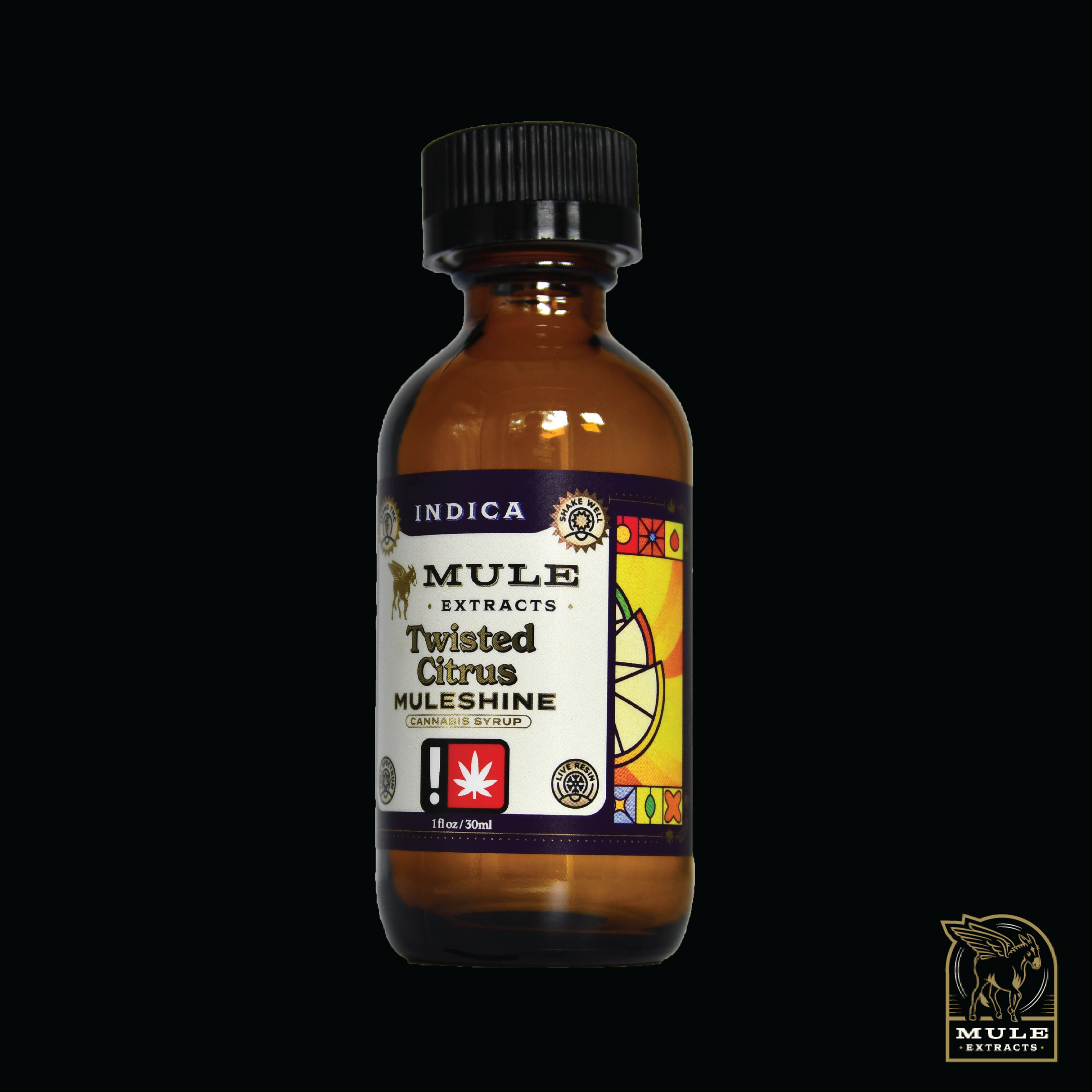 Photograph of product: Twisted Citrus Oui'd 250MG Muleshine Syrup, Mule (Taxes Included)