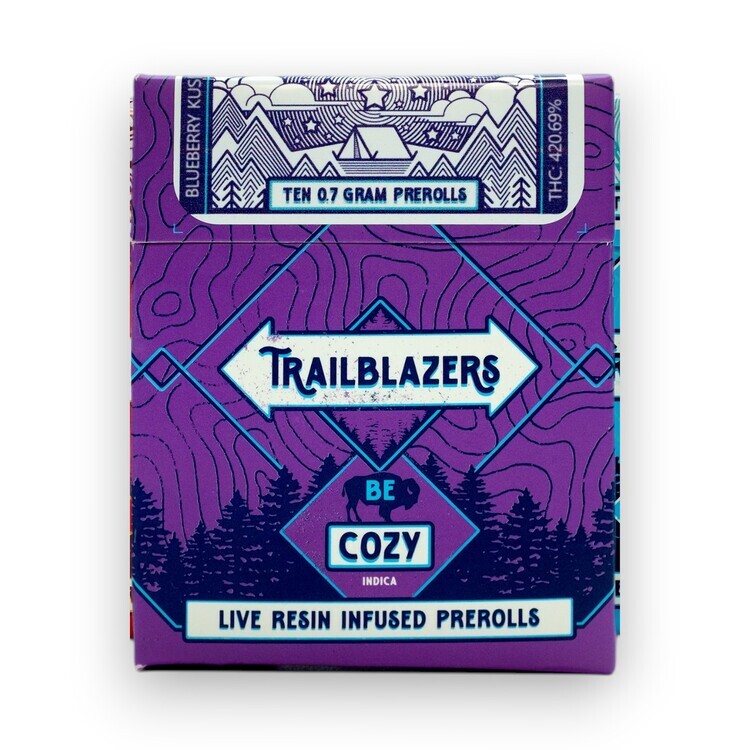 Photograph of product: Blueberry Kush 10pk/ Infused Pre Roll (Walden)