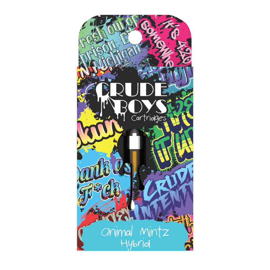 Photograph of product: Crude Boys 510 Cartridge | Animal Mintz