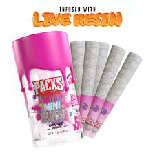 Photograph of product: Jelly Dulce Mini Bursts | 2.5g Infused | 5pk | Packs