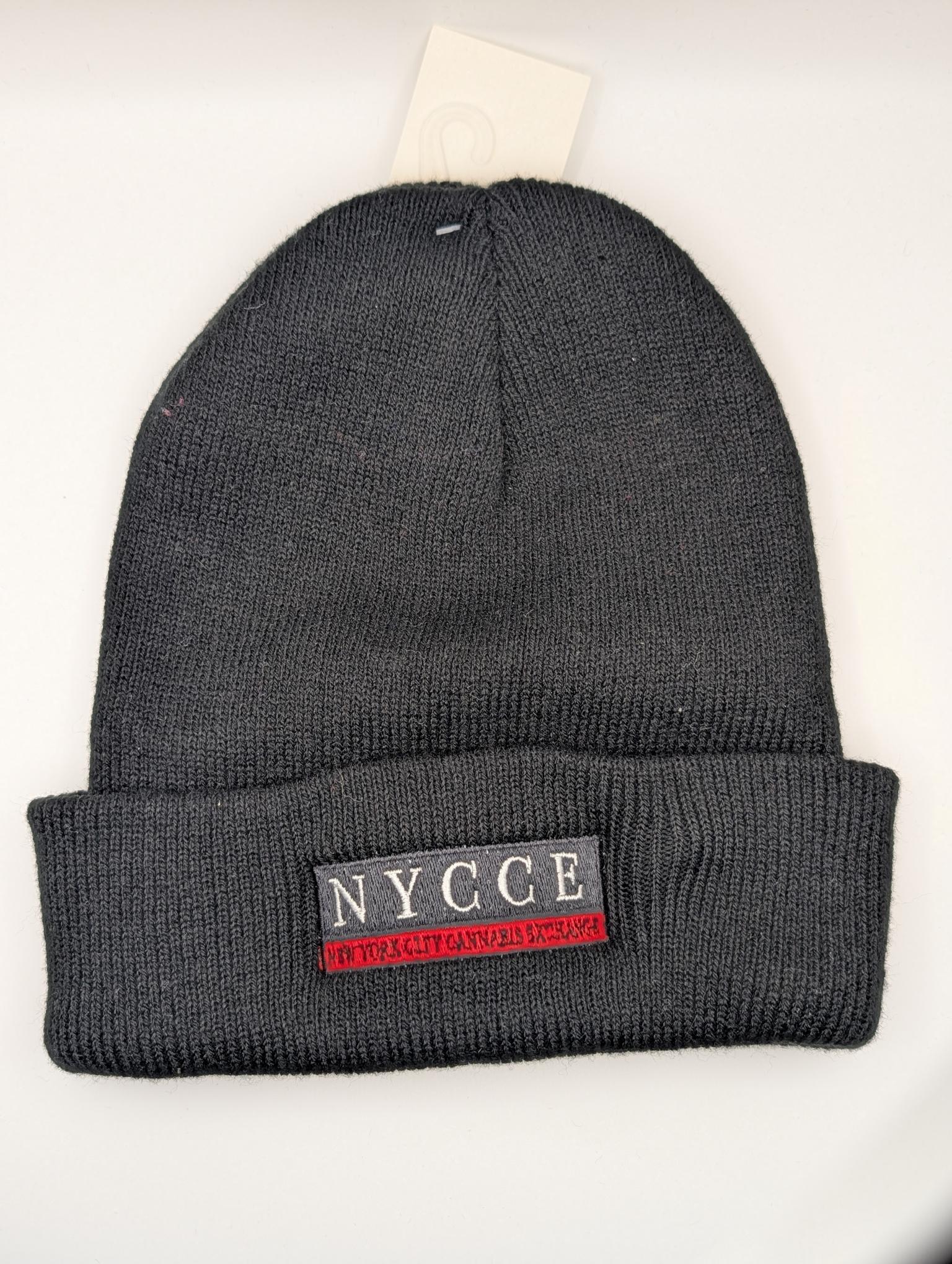 Photograph of product: NYCCE Logo Beanie - Black