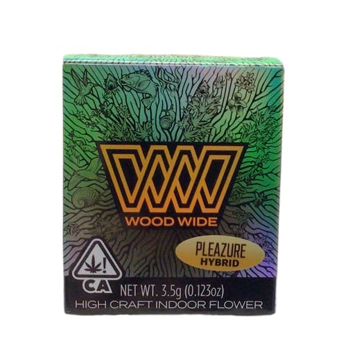 Photograph of product: Wood Wide - Pleazure Hybrid 3.5g