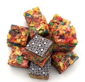 Photograph of product: Rainbow Mello Bites | 10pk | 50mg