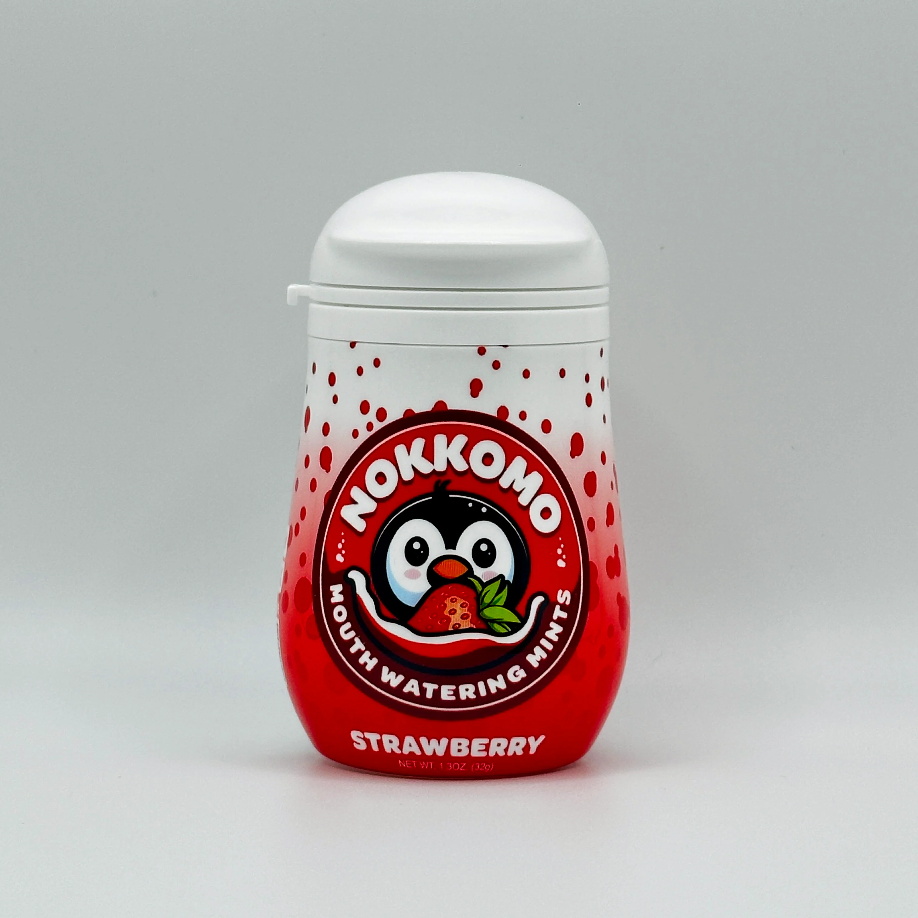 Photograph of product: Nokkomo - Strawberry Fizzy Mints