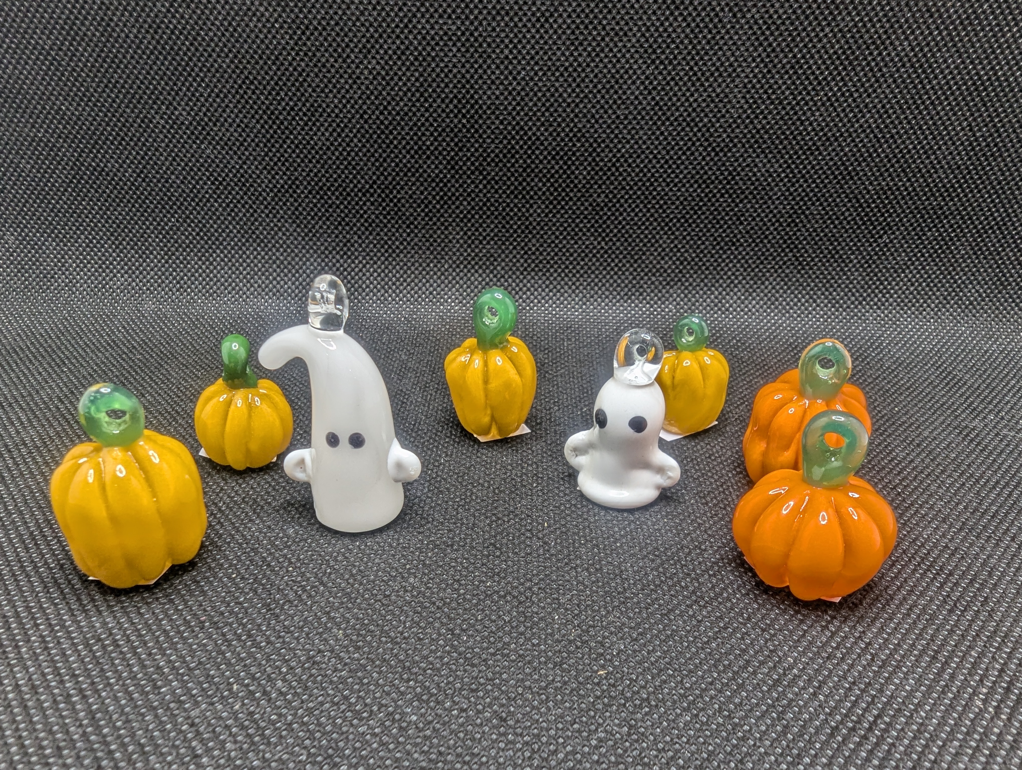 Photograph of product: hams_kill_it - Pumpkins Ghost Pendants