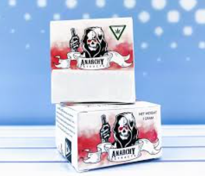 Photograph of product: Anarchy - Shatter - Sour Blue Runtz