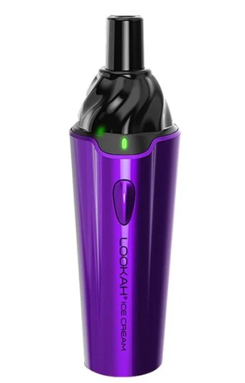 Photograph of product: Lookah Ice Cream Dry Herb Vaporizer - Purple