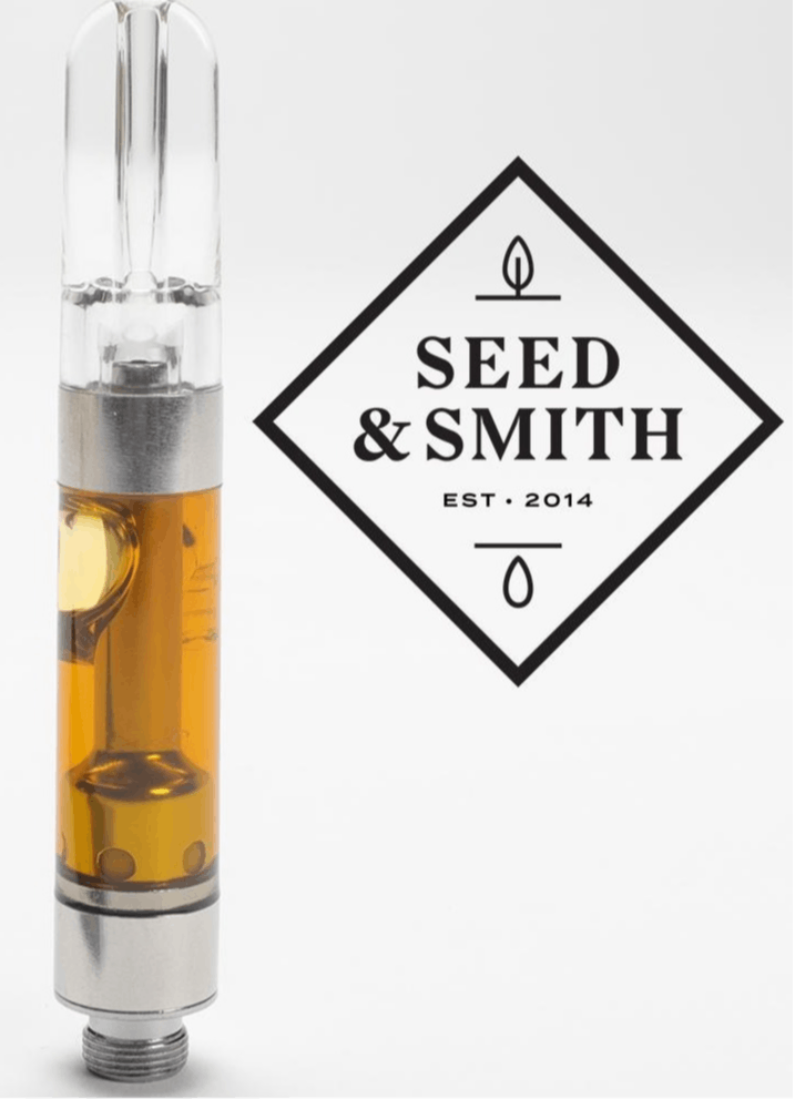 Photograph of product: Seed & Smith - Purple Crescendo 1000mg Live Resin Cartridge