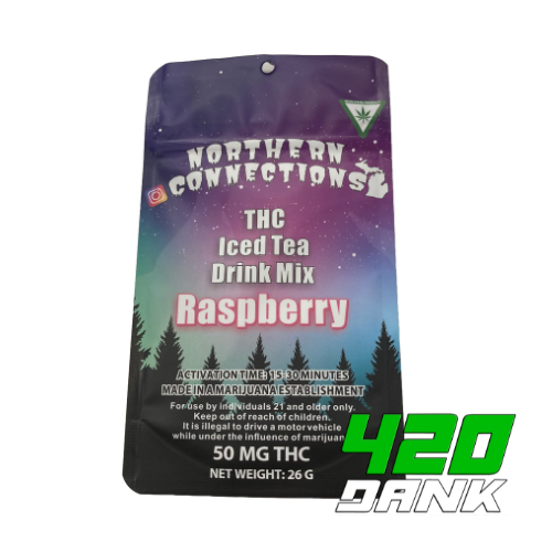 Photograph of product: Northern Connections - 50mg - Iced Tea Drink Mix - Raspberry