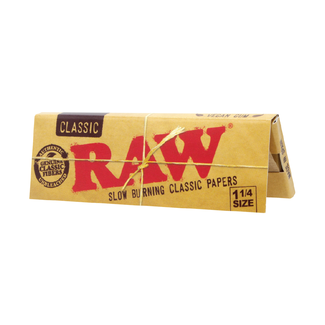 Photograph of product: RAW | 1 1/4 Classic Rolling Papers