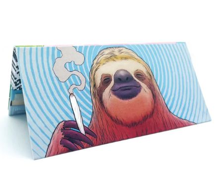 Photograph of product: ZZZ's King Size Slim Papers & Tips - Stoner Sloth