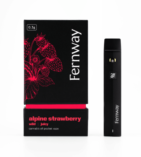 Photograph of product: Alpine Strawberry Disposable | 1g