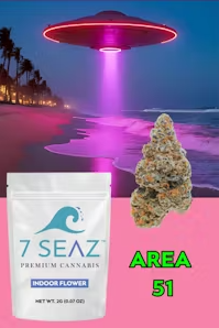 Photograph of product: Area 51  (H) 7 Seaz - 2g