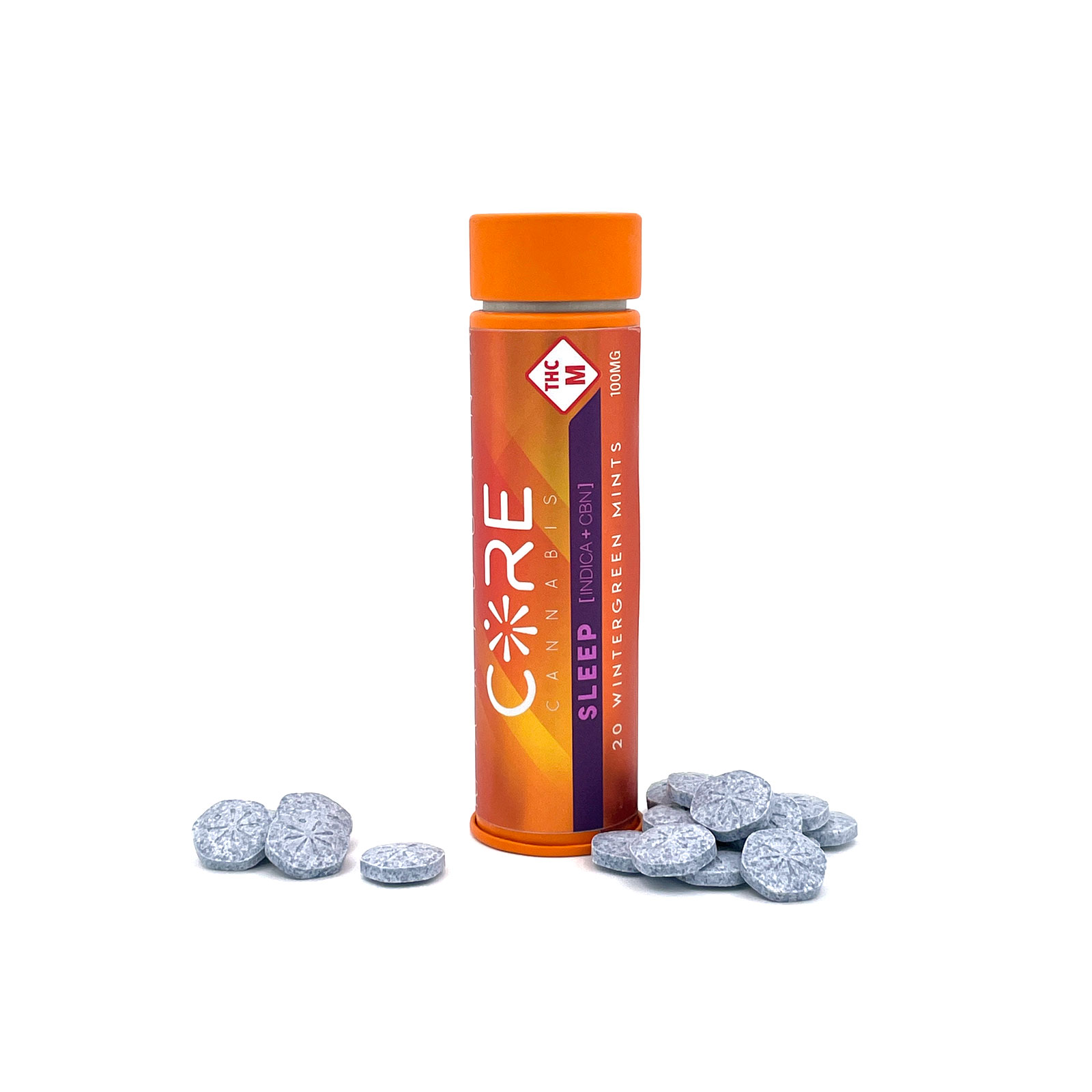 Photograph of Product: Chill Wintergreen 1:1 Mints (100mg)