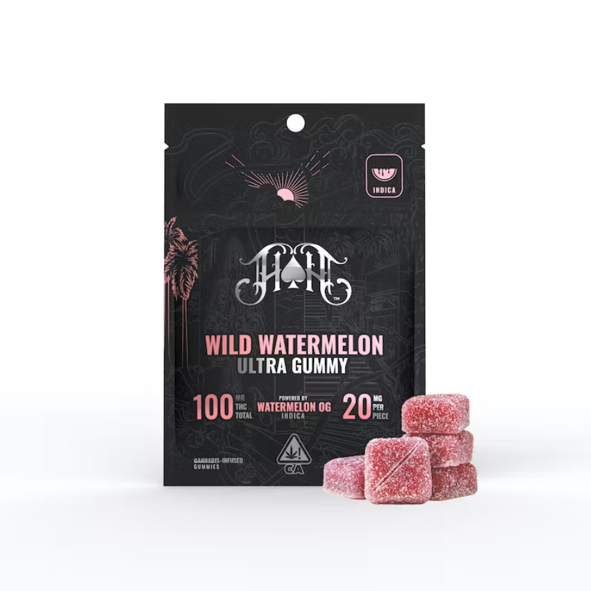 Photograph of product: WILD WATERMELON 100MG - HEAVY HITTERS