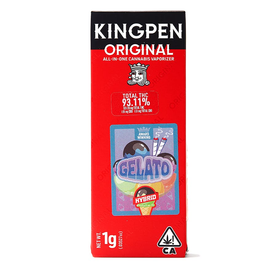 Photograph of product: KINGPEN - GELATO 1G AIO