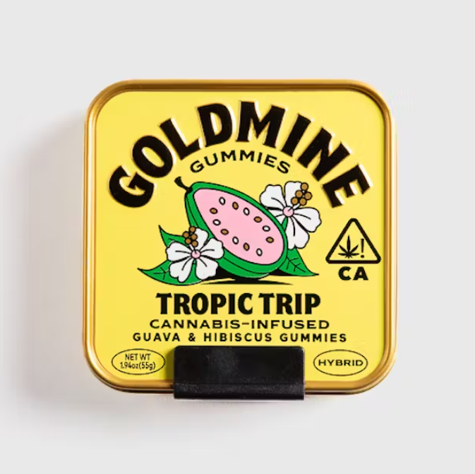 Photograph of product: TROPIC TRIP - GUAVA & HIBISCUS 10PK [100MG]