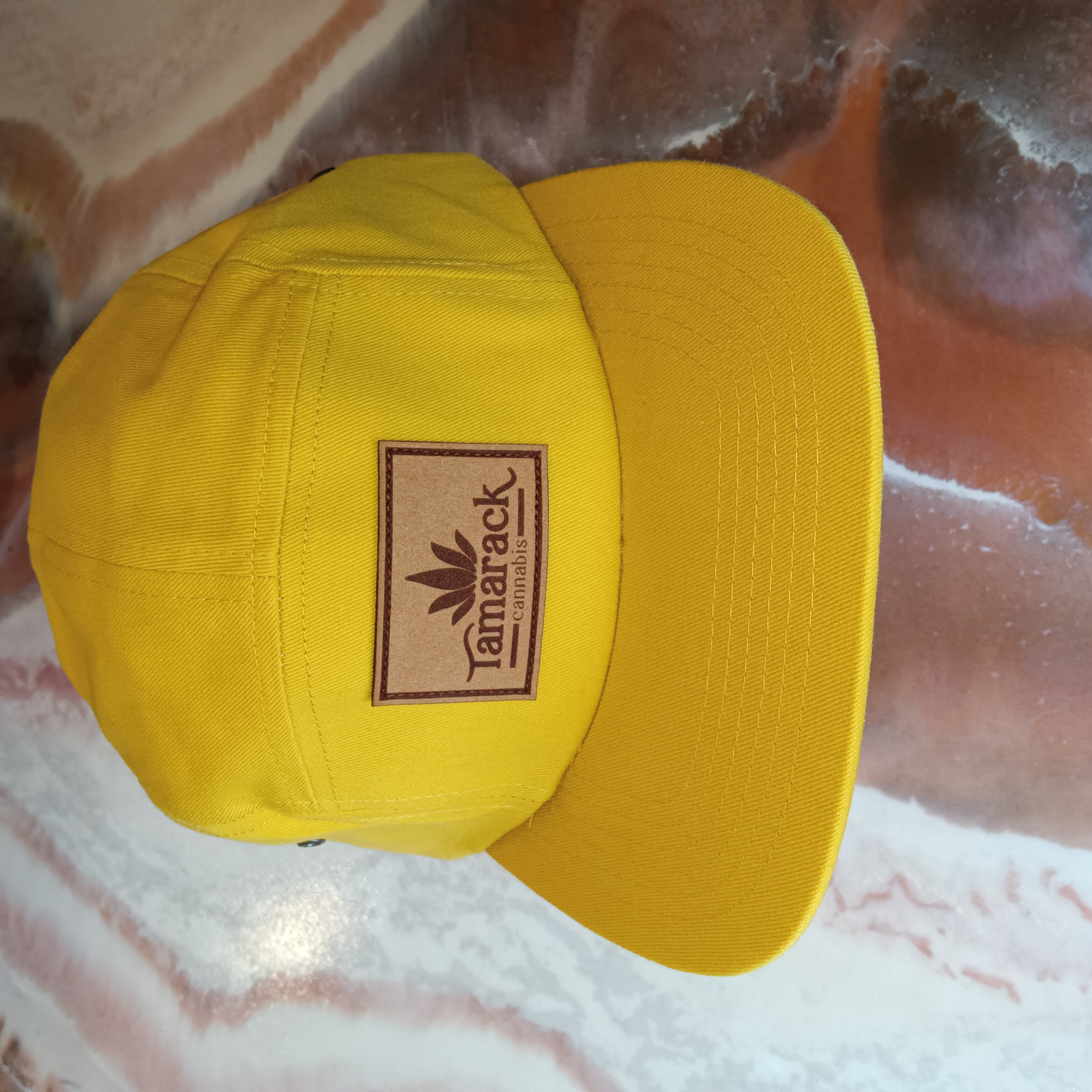 Photograph of product: Hat - Ball Cap - Buckle Cap - Mustard $25