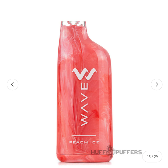 Photograph of product: Wave 8000 Puff - Peach Ice